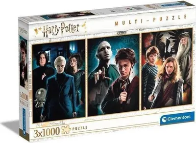 Produktbild von Clementoni 61884 Harry Potter 3x1000 Teile Puzzle