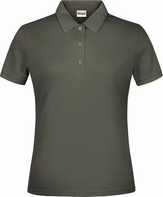 Produktbild von Promo Polo Lady Klassisches Poloshirt dark-grey, Gr. L