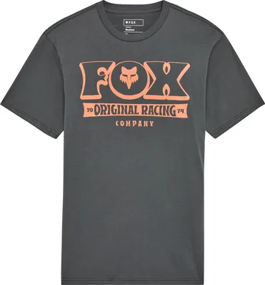Produktbild von FOX Banner Premium  T-Shirt, grau/orange, M