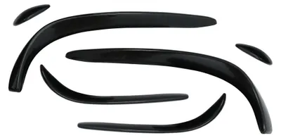 Produktbild von Frontsplitter Aero für Mercedes C W205 S205 C205 A205 15-18 C43 Look Glänzend schwarz.