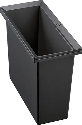 Produktbild von Blanco Abfallsammler 15 Liter Select - Mülleimer passend zu Einbaumülleimer Mülltrennsystem, Kunststoff anthrazit