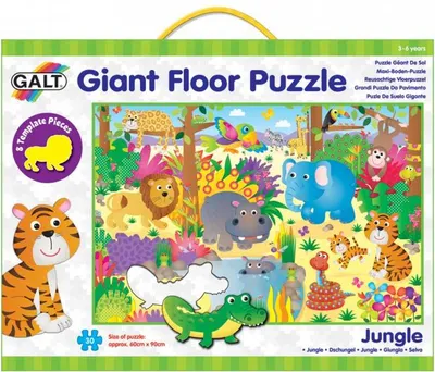 Zdjęcie produktu dla Gigantyczne puzzle podłogowe: Dżungla - 30 elementów