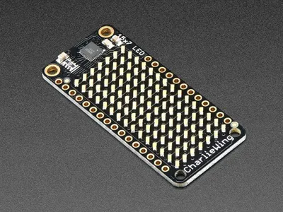 Produktbild von Adafruit 15x7 CharliePlex LED Matrix FeatherWing - Warmweiß