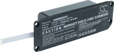Produktbild von vhbw Akku Ersatz für Bose 088796, 088789, 088772, 080841 für Lautsprecher Boxen Speaker (2200 mAh, 7,4 V, Li-Ion)