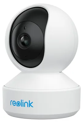 Immagine prodotto di Reolink Serie E E320 - Telecamera di sicurezza per interni da 3 MP, panoramica e inclinabile, rilevamento di persone/animali, configurazione semplice, Wi-Fi a 2,4 GHz