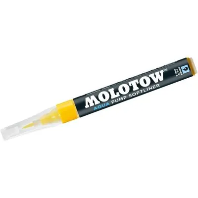 Produktbild von Molotow AQUA Pump Softliner 1mm, Nr. 001, primärgelb
