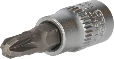 Produktbild von Brilliant Tools 1/4 PZ Kreuzschlitz Bit-Stecknuss, PZ3