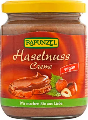 Produktbild von Rapunzel Haselnuss Creme vegan 250g