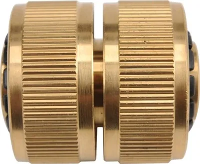 Image de Raccord de réparation en laiton pour tuyau, 3/4"