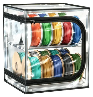Image de Elzusha - Boîte de rangement pour filament 3D, à 2 niveaux