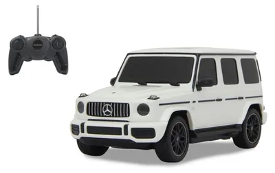 Produktbild von Mercedes-Benz AMG G63 1:24 weiß 40MHz