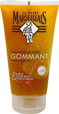Produktbild von Le Petit Marseillais Peeling Shea Arganöl brauner Zucker 150 ml Hautpflege