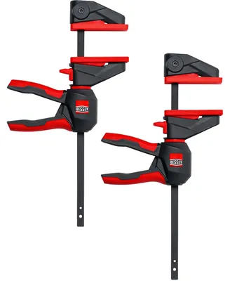 Produktbild von BESSEY 2 x Einhandzwinge mit drehbarem Griff EZ360S-11SET 110 mm