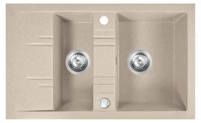 Obrázek produktu pro Novaservis Dřezy - Granitový dvojdřez 790x480 mm, písek DRGM3/48/79SA