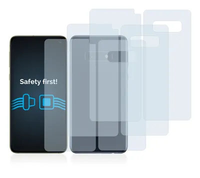 Produktbild von 6x Für Samsung Galaxy S10e (Display+Rückseite) Schutzfolie Savvies Displayschutz Display Schutz Folie Klar Transparent