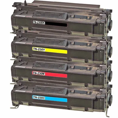 Produktbild von Kompatibel Toner Set Brother TN-230 Tonerkartuschen alle Farben für DCP-9010 CN, HL-3000 Series, HL-3040CN, HL-3045CN, HL-3070CN, HL-3070CW, HL-3075CW, MFC-9120CN, MFC-9125CN, MFC-9320CW, MFC-9325CW
