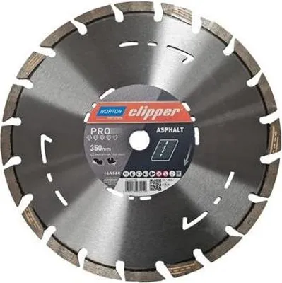 Immagine prodotto di Disco da taglio diamantato Norton Clipper (Ø 350 mm foro 25,4 mm / per smerigliatrici/tagliagiunti) - 70184631581
