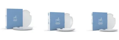 Produktbild von Fiftyeight Teller-Set 6-tlg. + Tischsets weiß