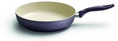 Hochraumpfanne 28 cm, Keramik-Antihaft, lila, für alle Herdarten inkl. Induktion