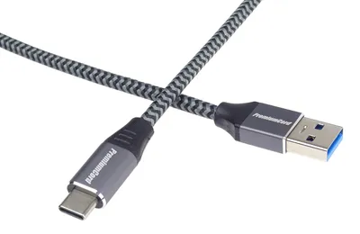 Imagen del producto de Cable USB-C a USB 3.0 A (USB 3.1 Gen 1, 3A, 5 Gbit/s) de 0,5 metros, marca PremiumCord