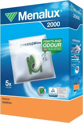 Immagine prodotto di Sacchetto per aspirapolvere Menalux 2000 Duraflow