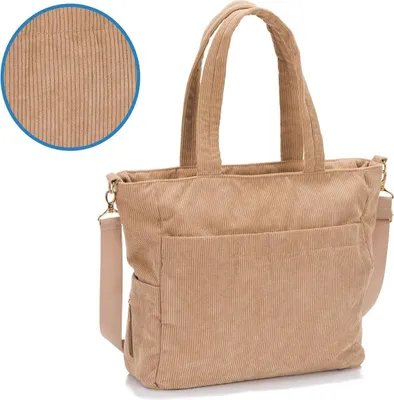 Produktbild von Fillikid Wickeltasche Cord mit Wickelunterlage,
