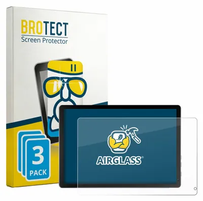 Produktbild von 3x BROTECT Schutzglas für Muisoo MSOKB1001 10.1" Schutzfolie Panzer Folie Glas Display Schutz klar