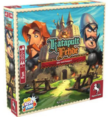 Produktbild von Pegasus Spiele 65505G - Katapult Fehde - Brettspiel
