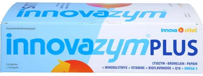Immagine prodotto di Innovazym, capsule e compresse, disponibili in confezioni da 210 pezzi e da 30 pezzi