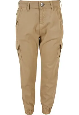 Immagine prodotto di Urban Classics Ragazze Pantaloni Cargo a vita alta unionbeige - 122/128
