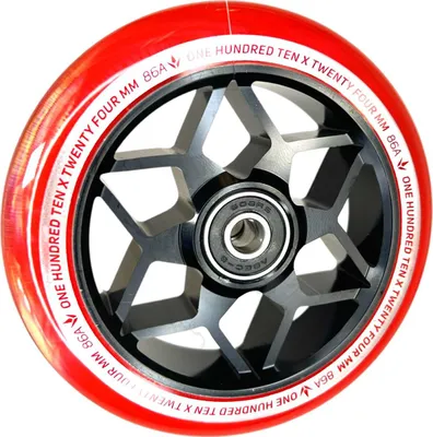 Produktbild von Blunt Stunt-Scooter Rolle Diamond 110mm Schwarz/PU Smoke Rot
