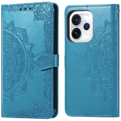Imagen del producto de Funda libro Mandala para Oppo Reno15 Pro (5G) - Turquoise