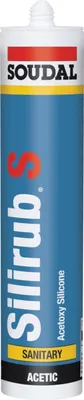 Produktbild von Soudal Sanitärsilikon Silirub 300ml schwarz 101550