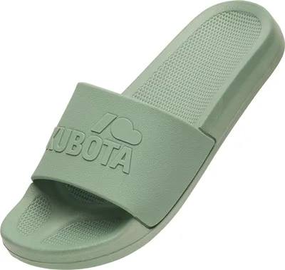 Produktbild von Kubota Badelatschen Damen Badeschlappen Rutschfest Badeschuhe "Basic Plain" Hellgrün, 39