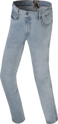 Produktbild von Bogotto Jokisu Damen Motorrad Jeans, hellblau, 27/34