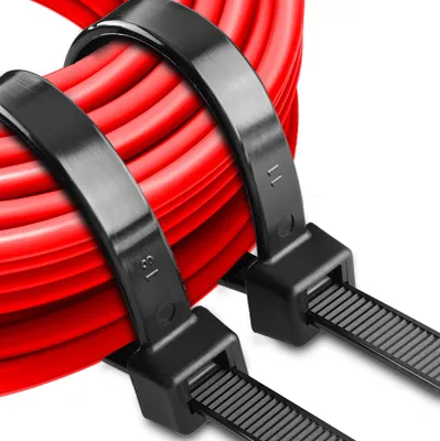 Produktbild von Kabelbinder Industriequalität Set 100 Stück UV-Beständig schwarz 2,5mm x 160mm