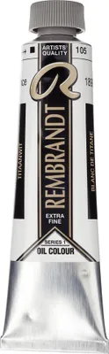 Produktbild von ROYAL TALENS Rembrandt Ölfarbe 40 ml titanweiß (Safloröl)