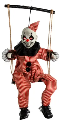 Produktbild von Schaukelnder Horror Clown mit Licht, Sound & Bewegung 70cm