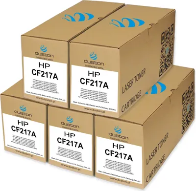 Obrázek produktu pro 5x CF217A, 17A Tonerová tisková kazeta černé barvy kompatibilní s HP LaserJet Pro M102 M104 M130 M132