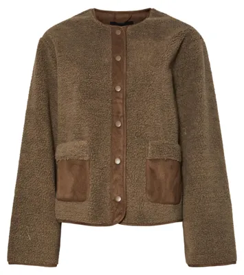 Produktbild von PIECES Pcjune Teddy Jacket