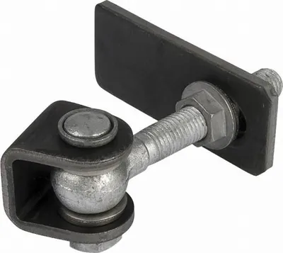 Image de Charnière 180° LOCINOX Réglage tridimensionnel - M16 - GBMU-B-M16-110-02