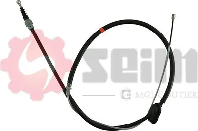 Produktbild von SEIM Handbremsseil Seilzug Feststellbremse für VW Golf IV Schrägheck (1J1) Hinten Links Hinten Rechts 553083