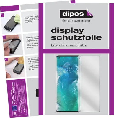 Produktbild von Schutzfolie für Motorola Edge Plus Display Folie klar Displayschutzfolie