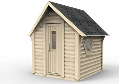 Productafbeelding van Droge sauna, sauna voor de tuin, houten sauna, wellness sauna, sauna voor buiten