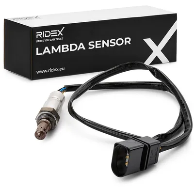 Produktbild von RIDEX 3922L0171 Beheizt Lambdasonde für VW Golf IV Schrägheck (1J1) an Abgaskrümmer 630mm 620mm