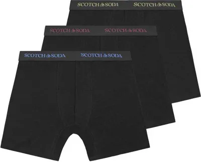 Immagine prodotto di Scotch & Soda Ssfa24m152062 Boxer 3 unità Nero L Uomo Nero L