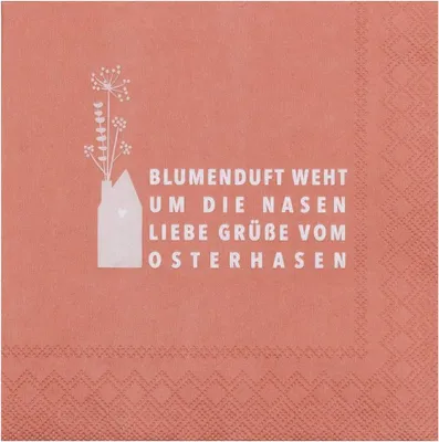 Produktbild von Cocktailserviette "Blumenduft"