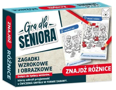 Imagen del producto de Juego para mayores: Encuentra las diferencias
