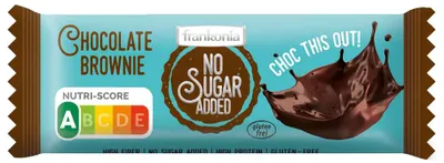 Produktbild von Frankonia No Sugar Added Riegel Chocolate Brownie 50g