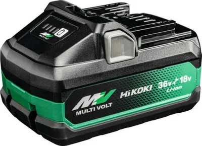 Produktbild von HiKOKI MULTI VOLT Akku BSL36B18X (18V 8 Ah / 36V 4 Ah Akku, Li-Ion, 4-Stufen-LED Ladestandskontrolle)